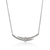 John Hardy Spear Station Necklace – Sterling Silver with Diamonds [NBP989592DI]