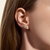 John Hardy Spear Stud Earrings – Sterling Silver with Diamonds [EBP989562DI]