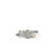 John Hardy Spear Ring – Sterling Silver & 14k Yellow Gold with Diamonds [RZZP986802DI]