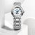 Longines PrimaLuna Moonphase White Mother-of-Pearl Diamond Dial Quartz 30.5 mm Bracelet [L8.115.4.87.6]