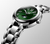 Longines PrimaLuna Moonphase Quartz Green Dial Stainless Steel Bracelet 30.50 mm [L8.115.4.61.6]