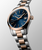 Longines Conquest Classic 34mm Blue Dial Quartz Stainless Steel & Red PVD Bracelet [L2.386.3.92.7]