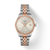 Tissot Ballade 34mm Silver Dial Two-Tone Steel & Rose Gold PVD Quartz [T156.210.22.031.01]