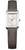 Baume & Mercier Hampton 28 × 17.75 mm Quartz Silver Dial Leather Strap [10859]