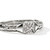 John Hardy Icon Stud Ring Sterling Silver Diamonds 5MM [RBP972002DI]