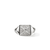 John Hardy Icon Stud Ring Sterling Silver Diamonds 11.5MM [RBP972142DI]