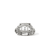 John Hardy Icon Stud Ring Sterling Silver Diamonds 11.5MM [RBP972142DI]