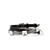 John Hardy Icon Stud Wrap Bracelet Sterling Silver & Black Leather 6MM [BU97211BL]