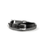 John Hardy Icon Stud Wrap Bracelet Sterling Silver & Black Leather 6MM [BU97211BL]