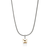 John Hardy Icon Stud Pendant Necklace 14K Yellow Gold & Sterling Silver Diamonds 2.5MM [NZZP972162DI]