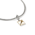 John Hardy Icon Stud Pendant Necklace 14K Yellow Gold & Sterling Silver Diamonds 2.5MM [NZZP972162DI]