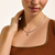 John Hardy Icon Stud Pendant Necklace 14K Yellow Gold & Sterling Silver Diamonds 2.5MM [NZZP972162DI]
