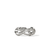 John Hardy Naga Ring Sterling Silver Diamond 8 mm [RBP604082DI]