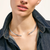 John Hardy Naga Flex Collar Sterling Silver Diamond 5 mm [NBP603932DI]