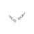 John Hardy Naga Earrings Sterling Silver [EB60399]