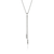 John Hardy Naga Y Necklace Sterling Silver Diamond 1.5 mm [NBP604012DI]