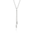 John Hardy Naga Y Necklace Sterling Silver Diamond 1.5 mm [NBP604012DI]