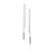 John Hardy Naga Drop Earrings Sterling Silver Diamond Pavé [EBP604062DI]