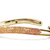John Hardy Artisan Series Surf Cuff 18K Yellow Gold Orange & Yellow Sapphire Pavé 6MM [CGS02330YSOS]