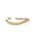 John Hardy Artisan Series Surf Cuff 18K Yellow Gold Orange & Yellow Sapphire Pavé 6MM [CGS02330YSOS]