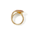 John Hardy Artisan Series Surf Cocktail Ring 18K Yellow Gold Madeira Citrine & Sapphire [RGS895261MCIYS]