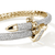 John Hardy Artisan Series Spear Flex Cuff 18K Yellow Gold Diamond Bracelet [BGP023099WDI]