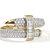 John Hardy Artisan Series Spear Ring 18K Yellow Gold Diamond Ring [RGP023100WDI]