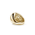 John Hardy Artisan Pebble Ring 18K Yellow Gold Gemstones Ring [RGS02332YSOS]