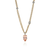John Hardy Artisan Naga Pendant Necklace 18K Yellow Gold Morganite Necklace [NGS604191MRDI]