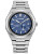 Citizen Zenshin 40.5 mm Automatic Blue Dial Super Titanium Bracelet [NJ0180-80L]