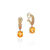 John Hardy Artisan Surf Earrings 18K Yellow Gold Gemstones Earrings [EGS895204YSOS]