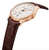 Baume & Mercier Clifton Baumatic 39 mm Automatic Off-White Grained Dial 18K Rose Gold [10802]