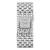 Frederique Constant Classics Manchette Quartz Diamond Paved Dial Steel Bracelet [FC-200PVD1MC6B]