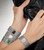 Frederique Constant Classics Manchette Quartz Diamond Paved Dial Steel Bracelet [FC-200PVD1MC6B]