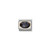 COMPOSABLE CLASSIC FACETED CUBIC ZIRCONIA, STAINLESS STEEL AND 18K GOLD BLACK