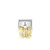 COMPOSABLE CLASSIC LINKS IN STAINLESS STEEL WITH CRYSTAL BUTTERFLIES GOLD