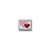 COMPOSABLE CLASSIC SYMBOLS IN STAINLESS STEEL , ENAMEL AND 925 STERLING SILVER PINK AND RED DOUBLE HEART