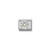 COMPOSABLE CLASSIC SYMBOLS STAINLESS STEEL , 925 STERLING SILVER, AND CUBIC ZIRCONIA DAISY
