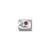 COMPOSABLE CLASSIC SYMBOLS IN STEELSTEEL, 925 STERLING SILVER AND STONES JANUARY GARNET