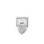 COMPOSABLE CLASSIC CHARMS STAINLESS STEEL AND 925 STERLING SILVER HEART