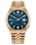 Citizen TSUYOSA 60 Automatic 40 mm Blue Textured Dial Rose Gold-Tone Bracelet [NK0023-57L]