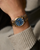 Citizen TSUYOSA 60 Automatic 40 mm Blue Textured Dial Rose Gold-Tone Bracelet [NK0023-57L]