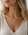 VERA Classic Emerald-Cut Lab-Created Diamond Solitaire Pendant Necklace 14K White Gold [TJ6129PC]