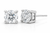 VERA Classic 2.00 CTW Lab-Created Diamond Stud Earrings 14K White Gold [DS-200.14]