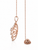 VERA Couture Floral Diamond Necklace 0.88 CTW Lab-Created Diamonds 14K Rose Gold [LGD2093PC]