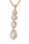 VERA Couture Harmony Diamond Pendant 5.65 CTW Lab-Created Diamonds 14K Gold [503072225]