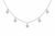 VERA Classic Diamond Station Necklace 0.38 CTW, 14K White Gold