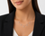 VERA Classic Diamond Station Necklace 0.38 CTW, 14K White Gold