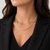 VERA Signature Riviera Diamond Necklace 2.70 CT, 14K Yellow Gold 