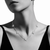 VERA Signature Marquise Diamond Station Necklace 3.70 Carats Total Weight 14K White Gold